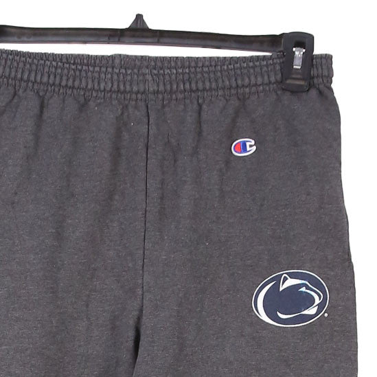 Champion 90's Penn State College Elasticated Waistband Drawstrings Joggers / Sweatpants Small Grey