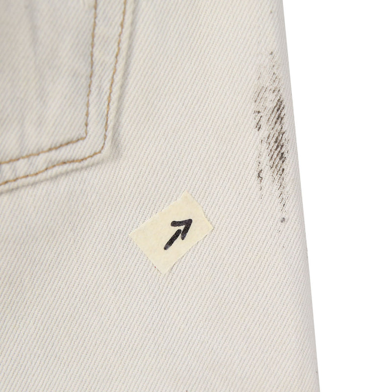Levi Strauss & Co. 90's 501 Denim Straight Leg Jeans / Pants 38 White