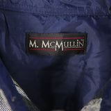 M.McMullin 90's Long Sleeve Button Up Check Shirt Large Beige Cream