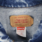 Levi Strauss & Co. 90's Acid Wash Light Wash Denim Button Up Denim Jacket XSmall Blue