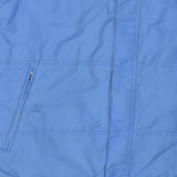 Nike 90's Spellout Zip Up Puffer Jacket XLarge (missing sizing label) Blue