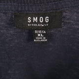 Smog 90's Short Sleeve Crewneck T Shirt XLarge Black