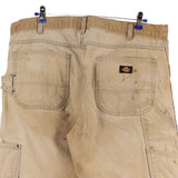 Dickies 90's Relaxed Fit Carpenter Workwear Denim Trousers / Pants 38 Tan Brown