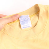 Le Best  Crewneck Heavyweight Sweatshirt XLarge Yellow