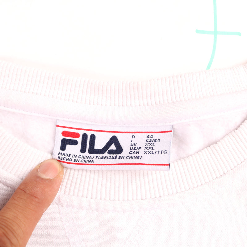 fil  Spellout Heavyweight Sweatshirt XXLarge (2XL) White