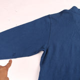 L.L.Bean  Quarter Zip Pullover Sweatshirt Large Blue