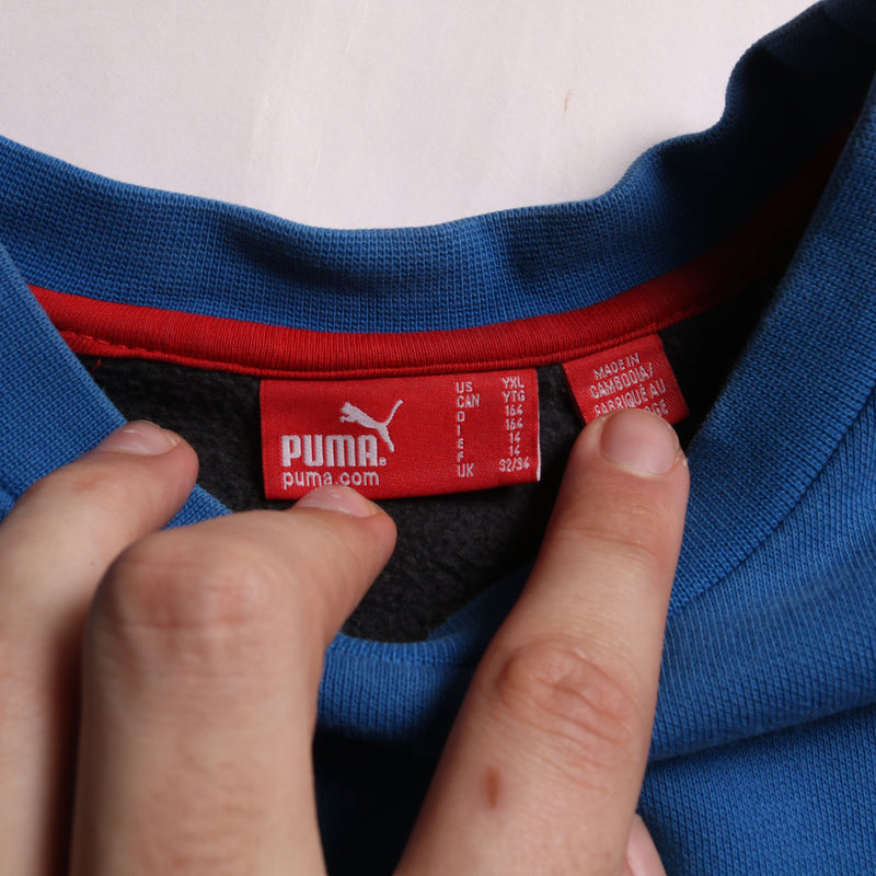 Puma  Crewneck Sweatshirt Small (missing sizing label) Blue