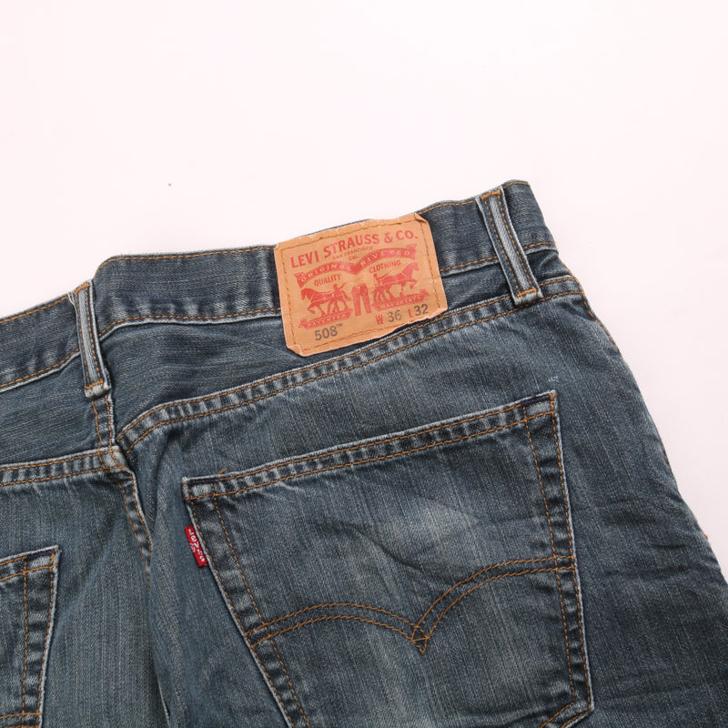 Levi's  508 Denim Baggy Jeans / Pants 36 Blue