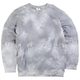 Comfort Colours  Tie Dye Heavyweight Crewneck Sweatshirt Small Grey