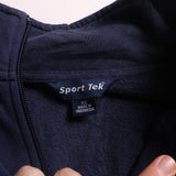 Sport Tek  Super Man R Quarter Zip Sweatshirt XLarge Navy Blue