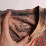 Altered Carbon  Tie Dye Heavyweight Crewneck Sweatshirt XLarge Beige