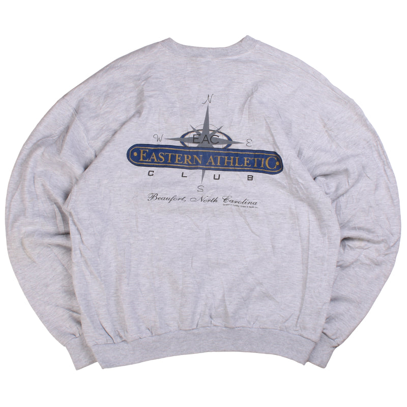 Jerzees  EAC Crewneck Sweatshirt Large Grey