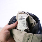 Dunlop  Zip Up Lightweight Windbreaker Jacket Large Beige Cream