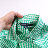 Tommy Hilfiger  Long Sleeve Button Up Check Shirt XSmall Green