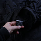 Umbro  Full Zip Up Hooded Puffer Jacket Large Black