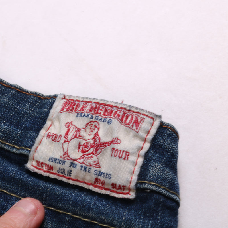 True Religion Julie Billy Super T Skinny Women's Jeans / Pants 26 Navy Blue