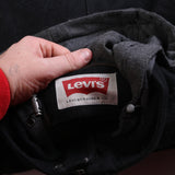 Levi's  Heavyweight Hooded Parka Small Black
