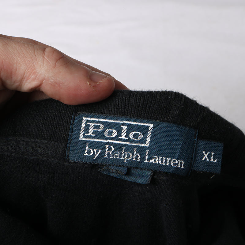 Polo Ralph Lauren  Short Sleeve Button Up Polo Shirt XLarge Black