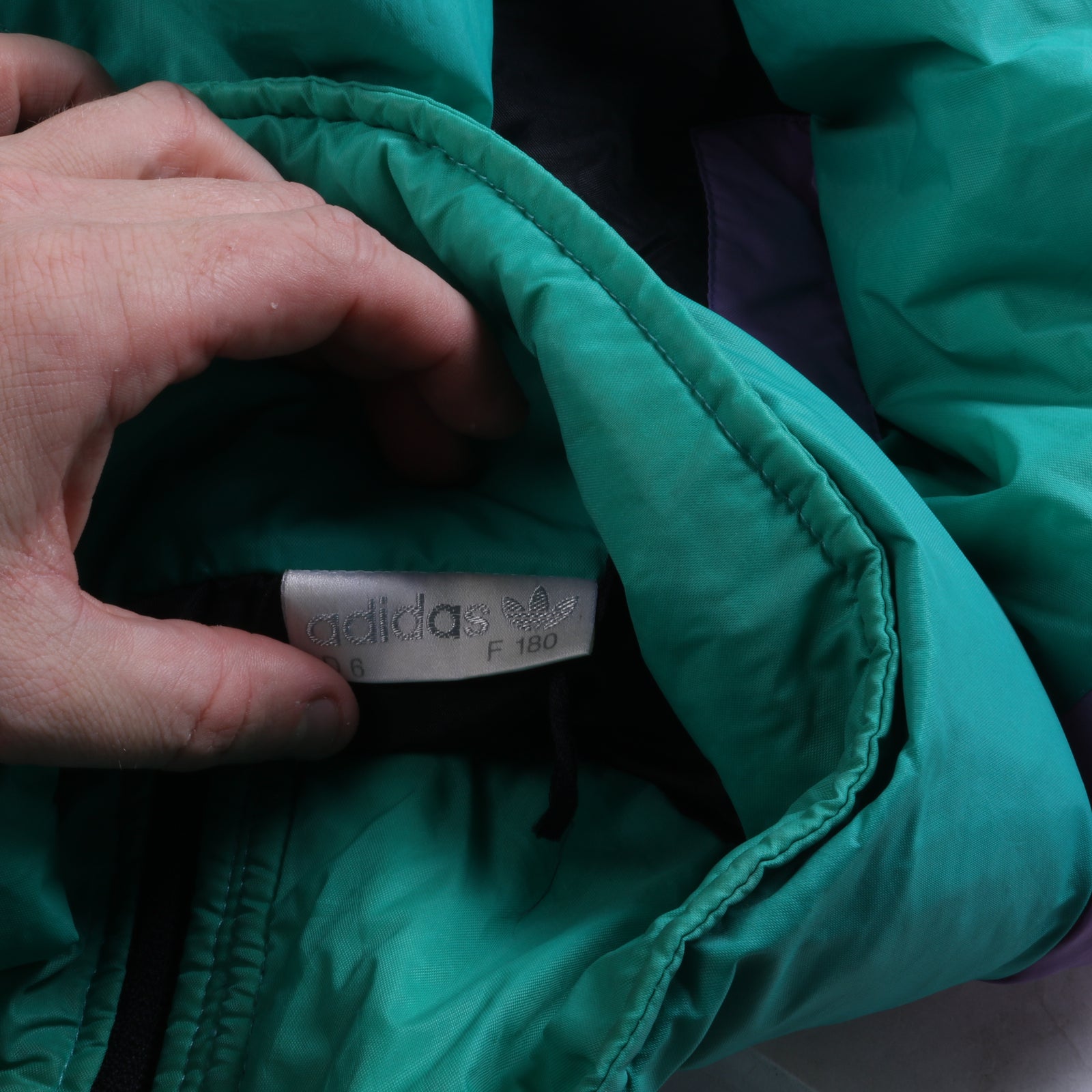 Adidas Heavyweight Full Zip Up Puffer Jacket Medium (missing 