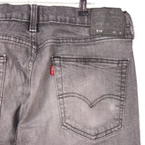 Levi's 90's 514 Denim Straight Leg Jeans / Pants 34 Grey