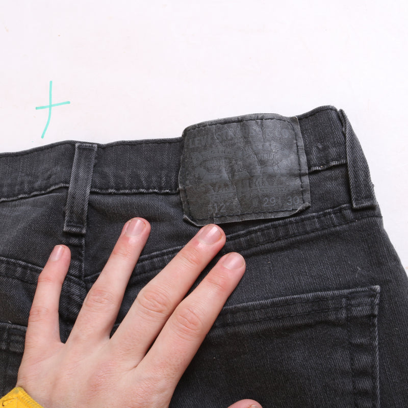 Levi's  512 Denim Slim Fit Jeans / Pants 29 Black