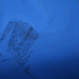 Reebox 90's Elasticated Waistband Drawstrings Track Pant Joggers / Sweatpants Large Blue