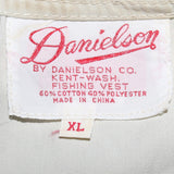 Danielson 90's Vest Sleeveless Gilet XLarge Beige Cream