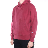 Champion - Red Reverse Weave Hoodie - Large