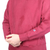 Champion - Red Reverse Weave Hoodie - Large