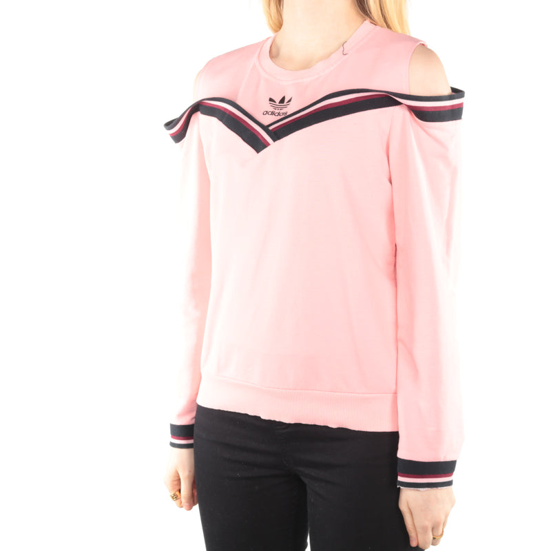 Adidas - Pink Crewneck Sweatshirt - XLarge
