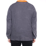 Starter - Grey Zipped Fleece Jacket - XLarge