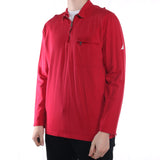 Nautica - Red Quarter Zip Sweatshirt - Large