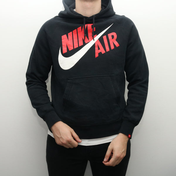 Nike - Black Nike Air Print Hoodie - Large