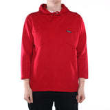 Ralph Lauren - Polo Jeans Embroidered Red Hoodie - Medium/Large