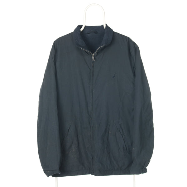 Navy  Nautica Reversible Fleece Winbreaker - Large