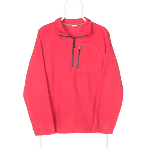 Red Starter Quarter Zip Fleece - Medium