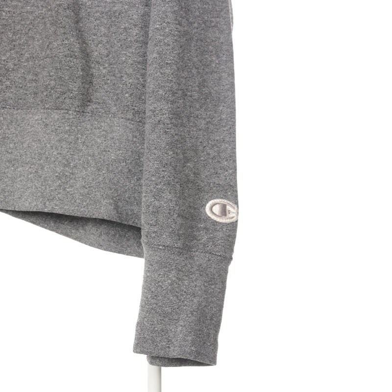 Grey Champion Patched Sleeve Sweatshirt - XXLarge