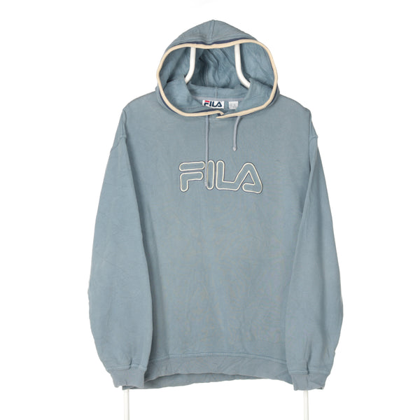 Blue Fila  Spellout - Xlarge