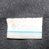 Columbia 90's Full Zip Up Spellout Fleece Jumper XLarge Black