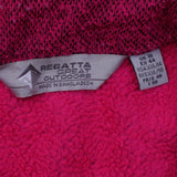 Regatta 90's Quater Zip Fleece Jumper XLarge Pink