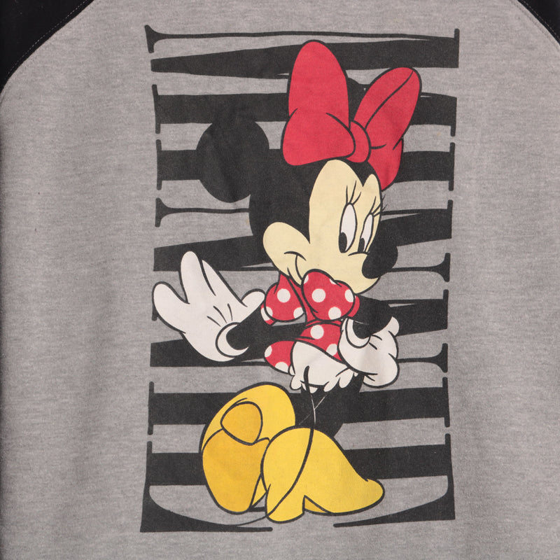 Grey Disney Crewneck Mickey Sweatshirt - Xlarge