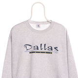 Grey Delta Dallas Graphic Sweatshirt - XLarge