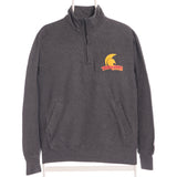 Grey Champion Quarter Zip Sweatshirt - Small