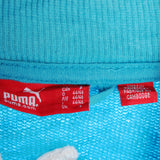 Blue Puma Zip Up Jumper - Small