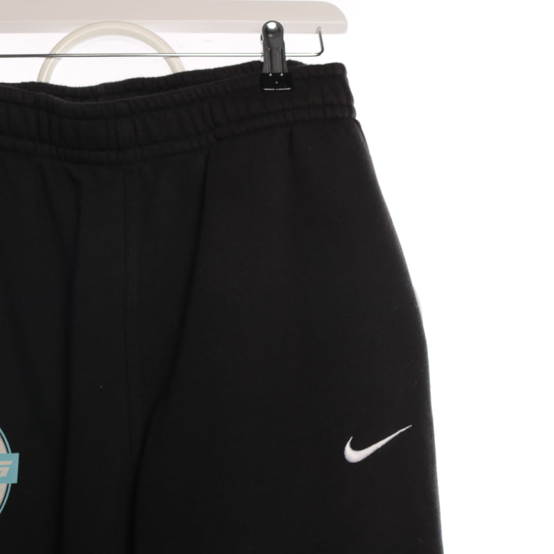 Nike 90's Sport Elasticated Drawstring Jogging Bottoms Pants Large Black
