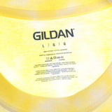 Gildan 90's Tie Dye T-Shirt Large Yellow