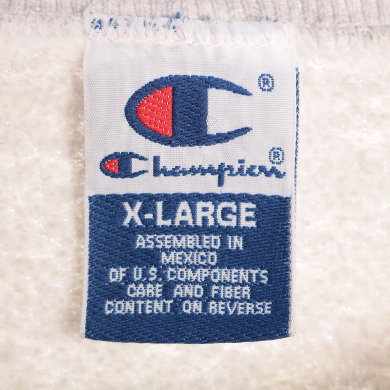 Champion 90's College Sweatshirt XLarge Grey