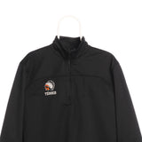 Black Timberland Sweatshirt Quarter Zip - Medium