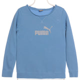 Puma 90's Crewneck Sweatshirt Medium Blue