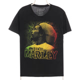 Philcos 90's Short Sleeve Crewneck Bob Marley T Shirt Large Black